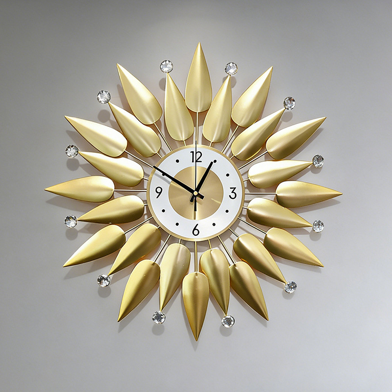 Luxe wandklok metalen wandklok - Luxury Lifestyle Homes recensie en prijs