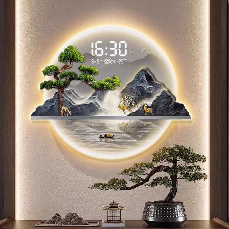 Chinese stijl design wandklokk - Luxury Lifestyle Homes recensie en prijs