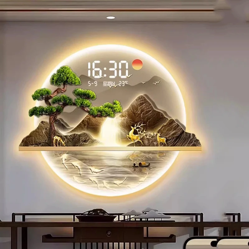 Chinese stijl design wandklokk - Luxury Lifestyle Homes recensie en prijs