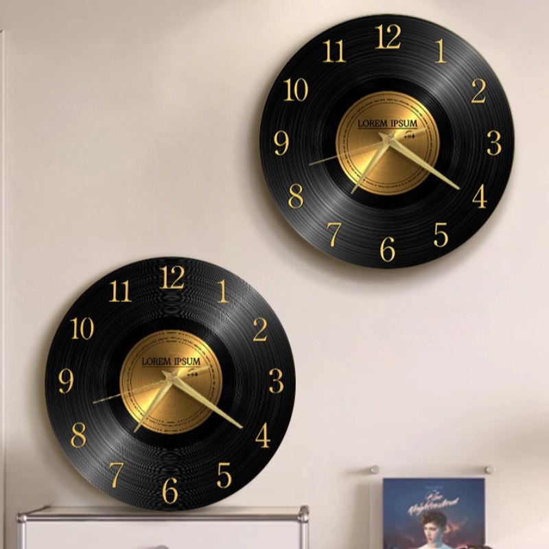 Vintage wandklok met licht Woo - Luxury Lifestyle Homes recensie en prijs